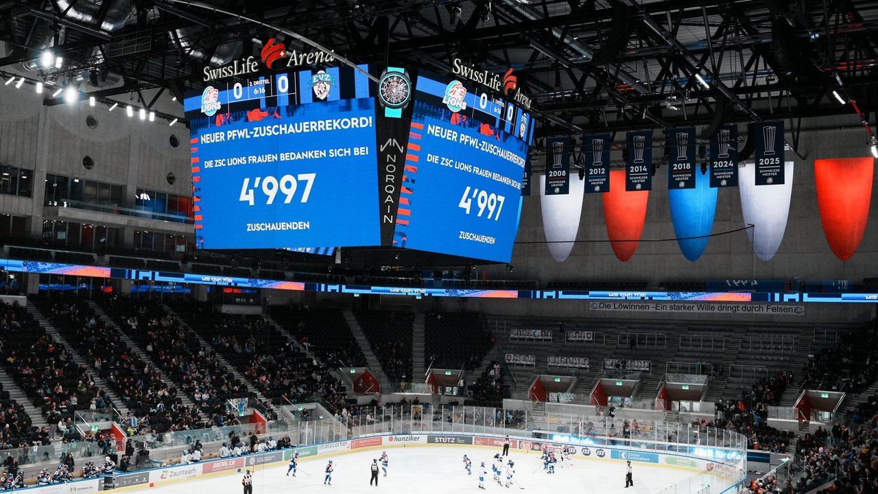 ZSC Lions Frauen brechen Zuschauerrekord