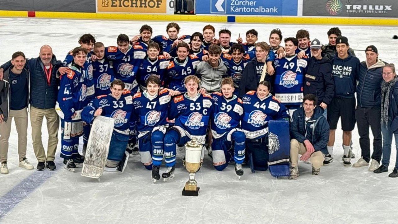 Lions U18-Top ist Schweizermeister!